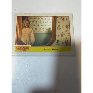 2018 Topps Stranger Things Pretty Good Eleven dress #53 trading card season one